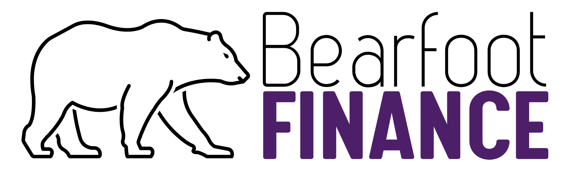 BearfootFinance.com Transparent Background Logo